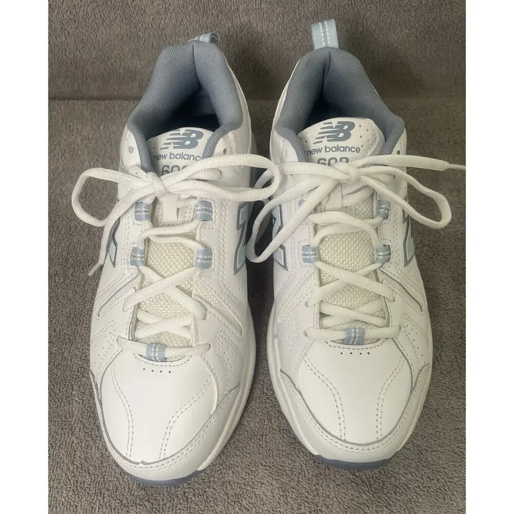 New Balance 608v5 White Light Blue White Women’s Size 7